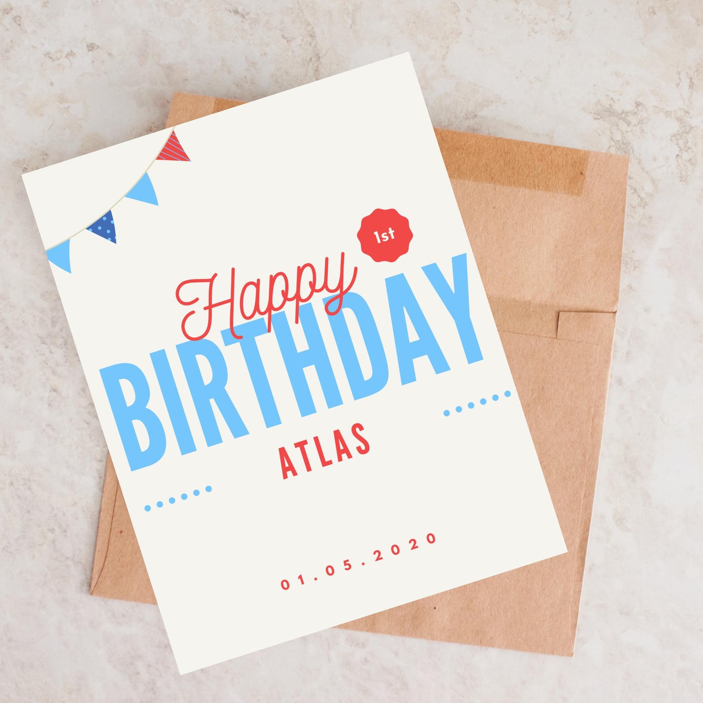 Personalised Name and Date