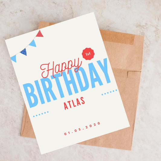 Personalised Name and Date