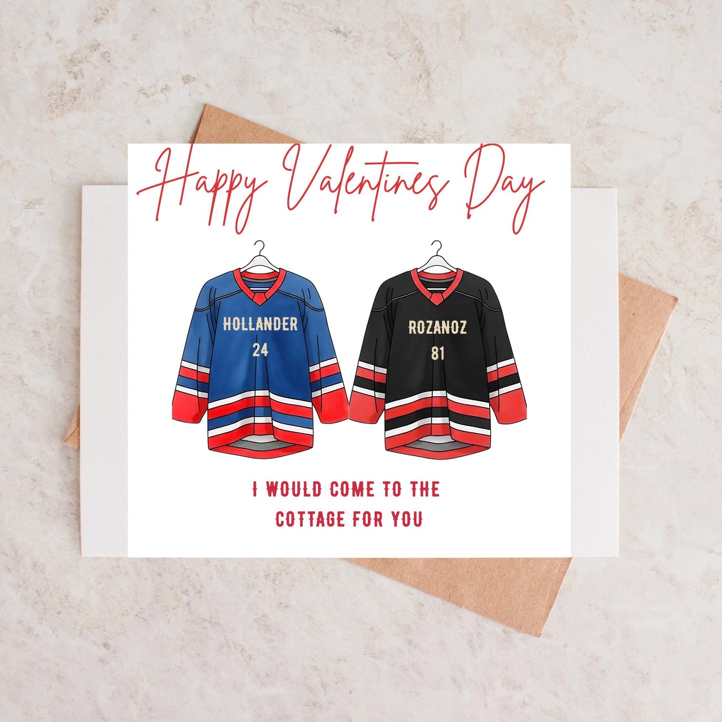 Valentines Card  Heated Rivalry