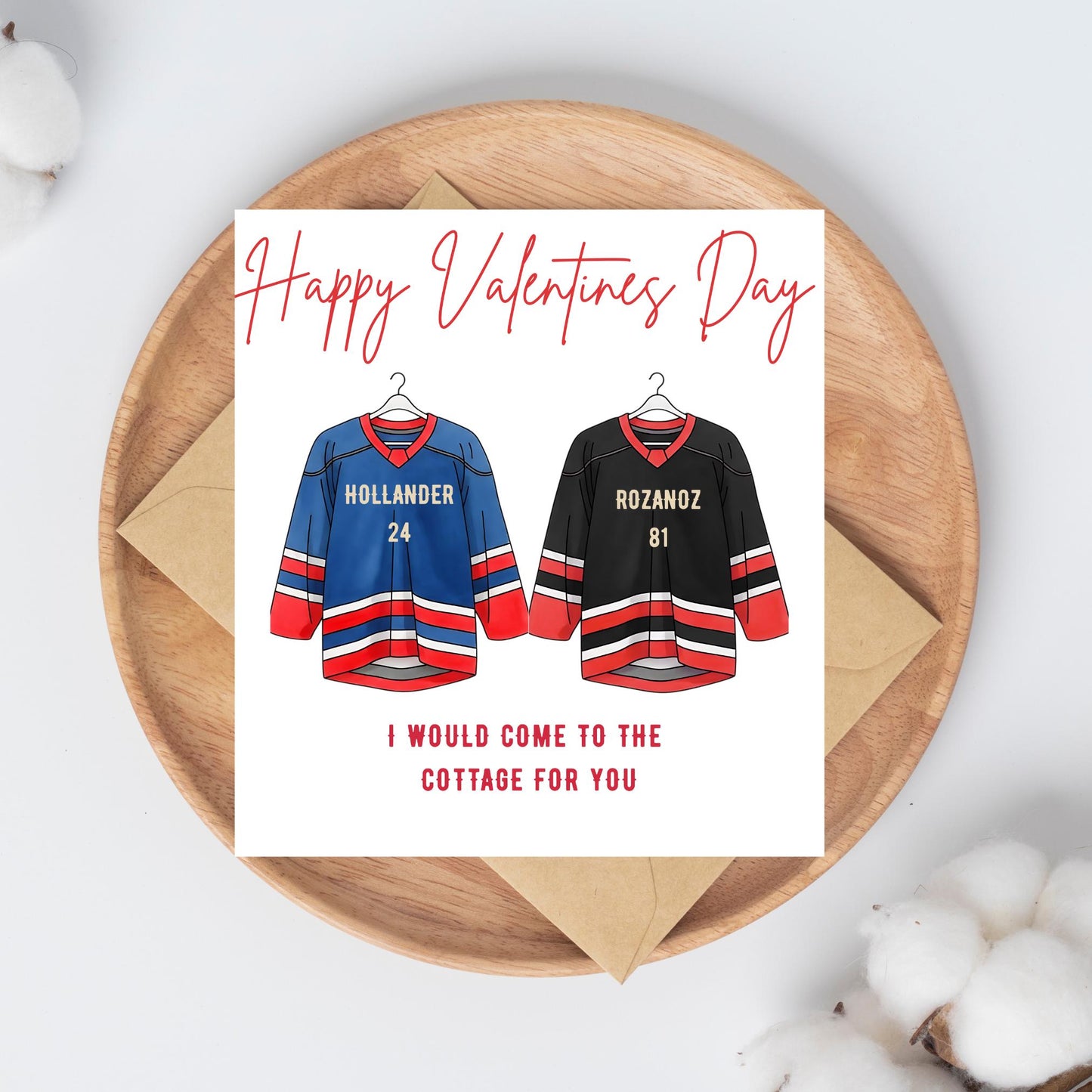 Valentines Card  Heated Rivalry