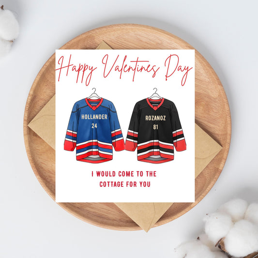 Valentines Card  Heated Rivalry