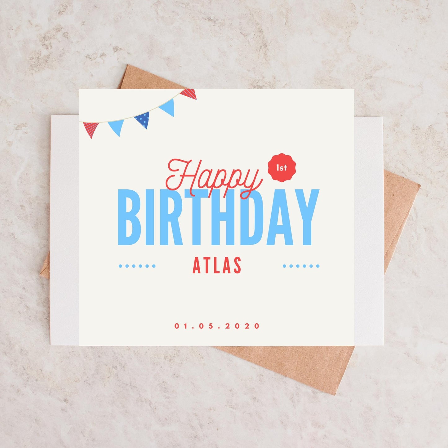 Personalised Name and Date