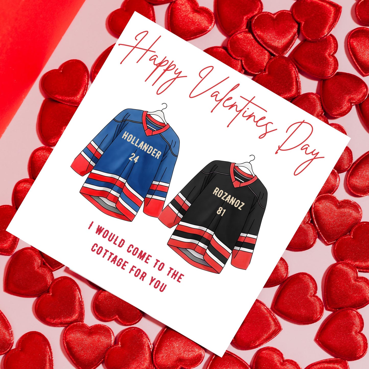 Valentines Card  Heated Rivalry